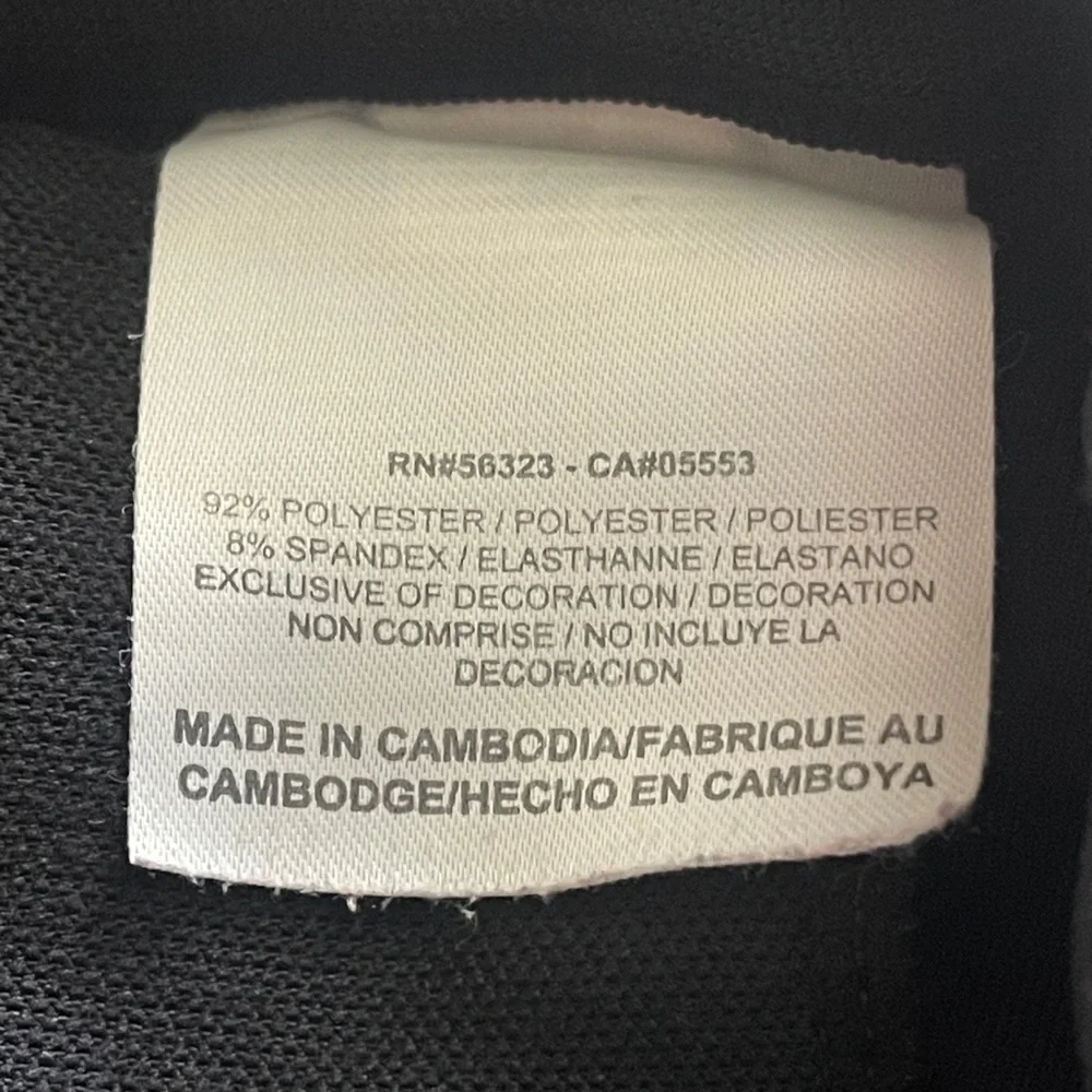 Nike Dri-Fit Black Biker Shorts - Picture 7 of 8